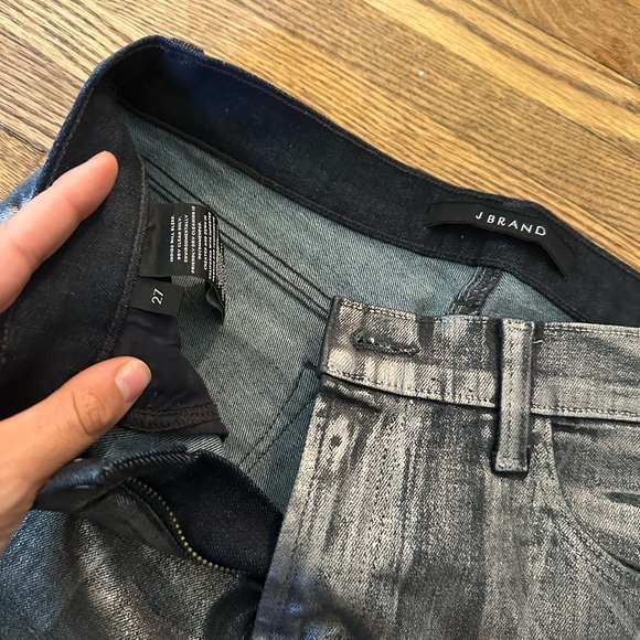 J Brand Metallic Jeans - Picture 4 of 4